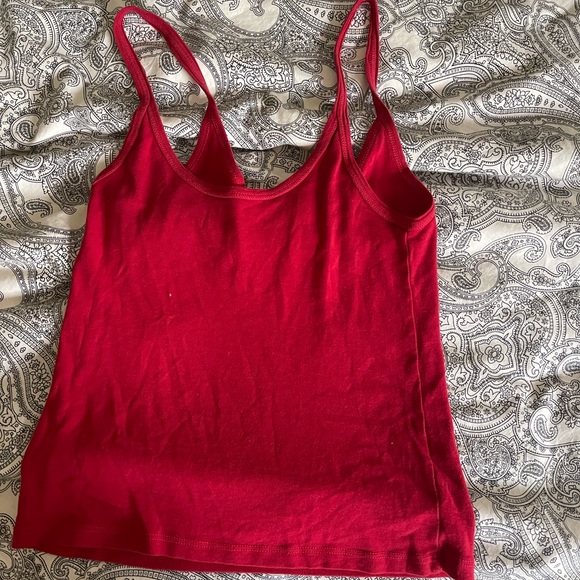 BRANDY MELVILLE red tank - Picture 2 of 3